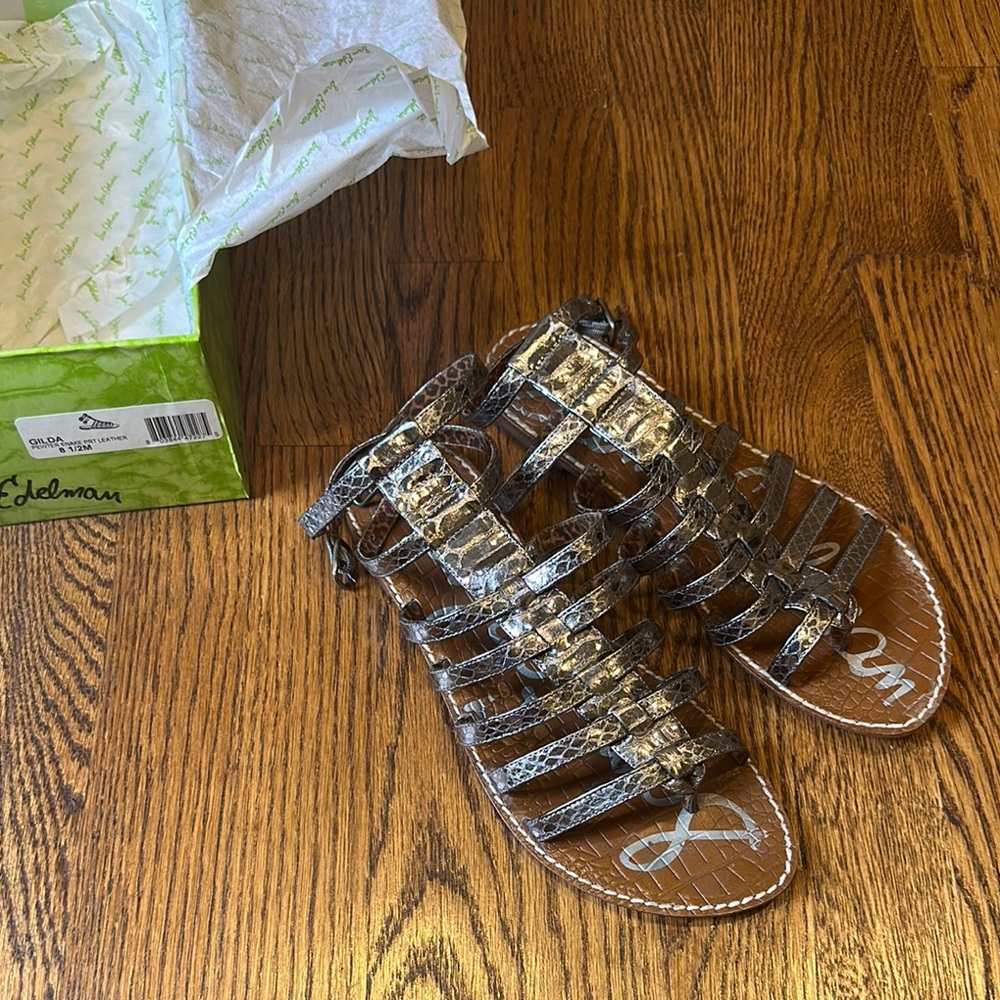 Sam Edelman Brown Gladiator Sandals